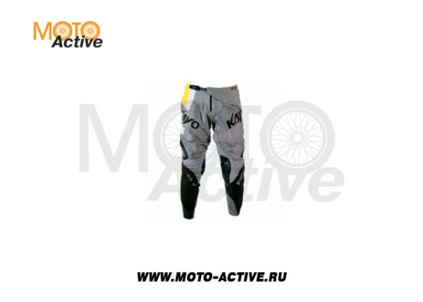 Брюки для мотокросса KAYO серые/черные